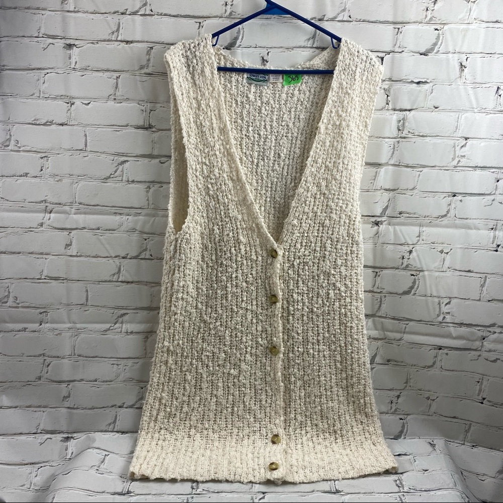 Separate scene vintage 100% acrylic vest